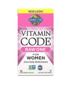 Vitamin Code RAW ONE til kvinder - 30 kapsler