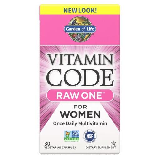 Vitamin Code RAW ONE til kvinder - 30 kapsler