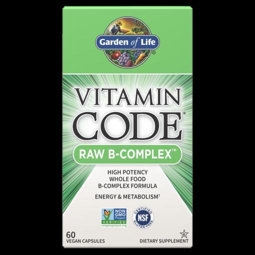 Vitamin Code Rå B-Kompleks - 60 veganske kapsler