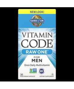 Vitamin Code RAW ONE til mænd - 75 kapsler