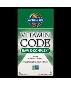 Vitamin Code Rå K-Kompleks - 60 veganske kapsler