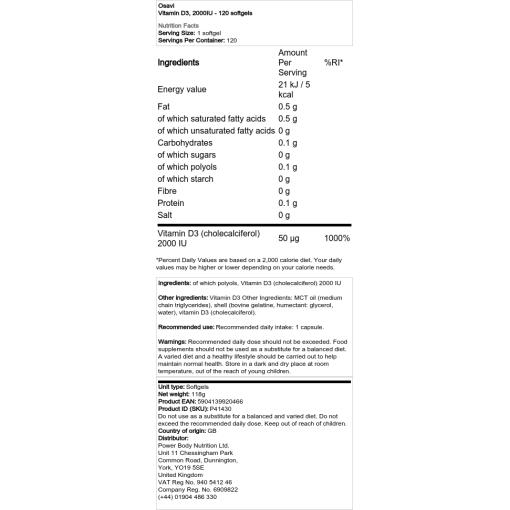 4000 IE - 60 bløde kapsler