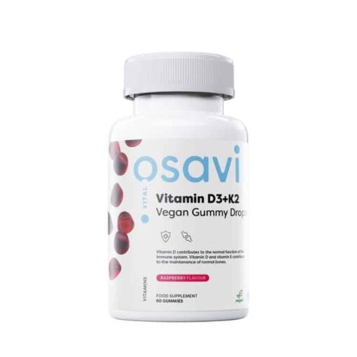 Vitamin D3 + K2 Veganske Gummibamser