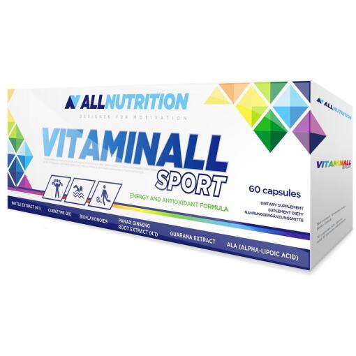 Vitaminall Sport - 60 kapsler