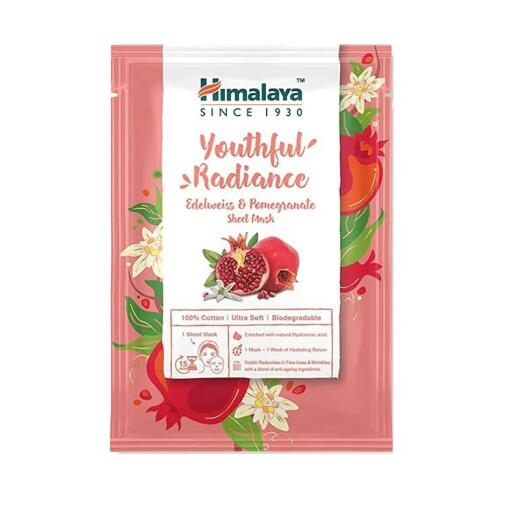 Ungdommelig Glød Edelweiss & Granatæble Ansigtsmaske - 30 ml