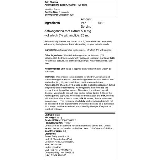 500 mg - 120 kapsler