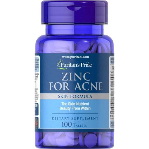 Zink til Acne - 100 tabletter