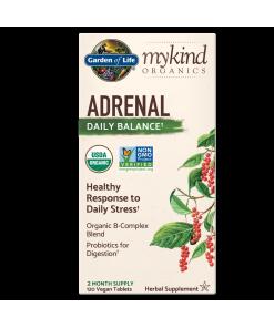 Mykind Organics Adrenal Daily Balance - 120 veganske tabs