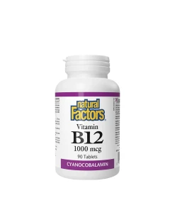 Natural Factors Vitamin B12 1000 mcg (90 Tablets)