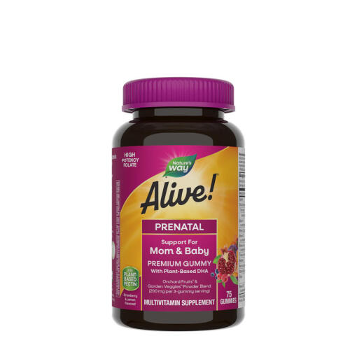 Nature's Way - Alive!® Premium Prenatal Gummies (75 Gummies