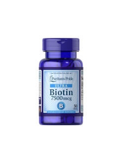 Puritans Pride Biotin 7500 mcg (50 Tablets)