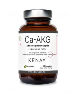 KENAY Ca-AKG calcium alpha-ketoglutarate (60 caps)