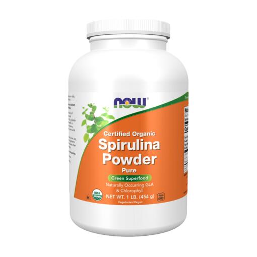 NOW Foods - Organický spirulinový prášek - Obrázek 2