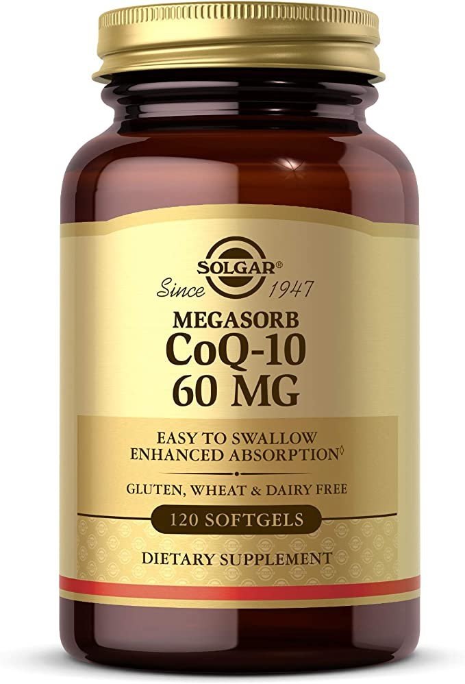 SOLGAR Megasorb CoQ-10 60 mg (120 sgels)