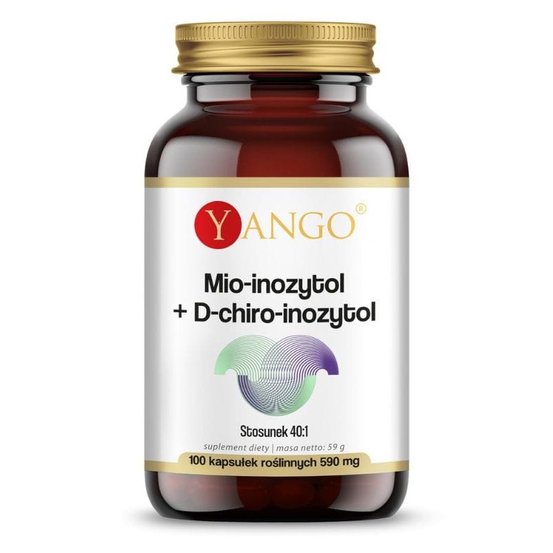 YANGO Myo-inositol + D-chiro-inositol (100 caps)