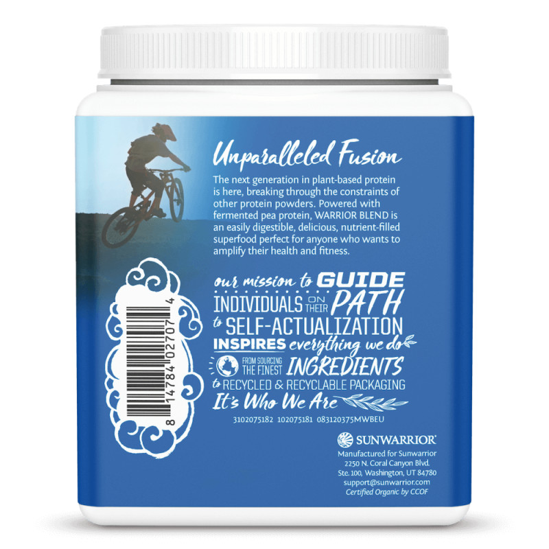 Sunwarrior - Proteinová směs Bio Mocha, prášek 375 g - Obrázek 3