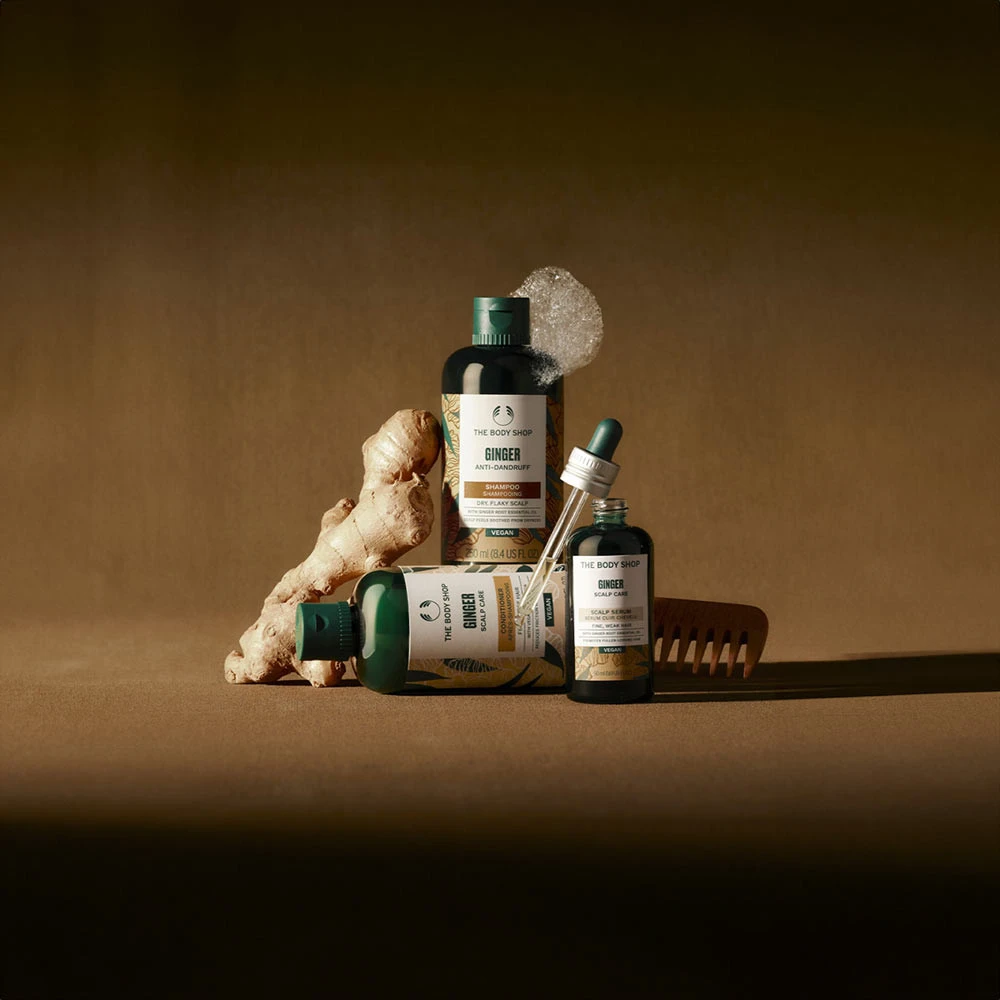 The Body Shop - Šampon proti lupům se zázvorem (60 ml) - Obrázek 3