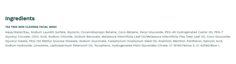 The Body Shop - Čistící pleťový gel s tea tree (250 ml) - Obrázek 2