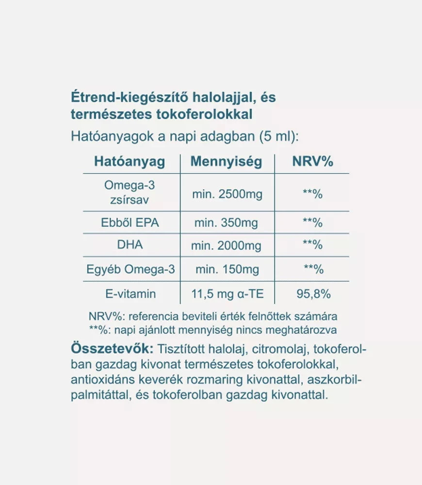Vitaking - Vitaking tekuté Omega-3 2500 mg (150 ml) - Obrázek 2