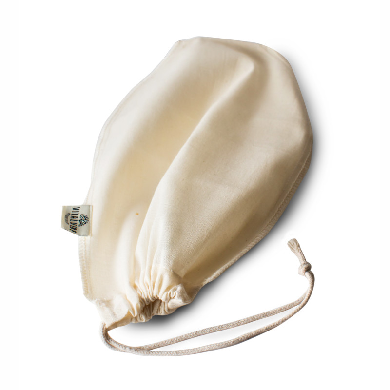 Vitalvibe - Sáček na ořechové mléko, 100% organická bavlna - Obrázek 3