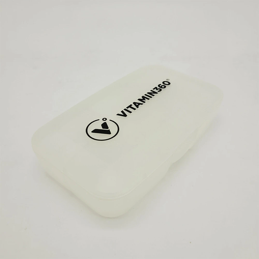 Vitamin360 - Krabička na pilulky s 5 přihrádkami (1 ks, bílá) - Obrázek 3