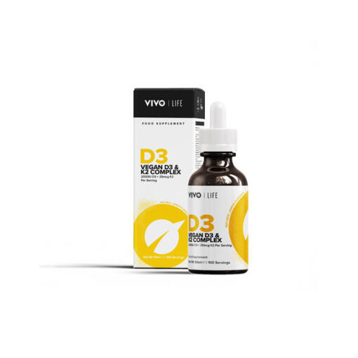 Vivo Life - Vitamin D3+K2 liquid