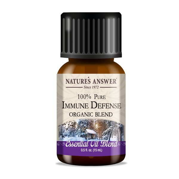 100% Pure Immune Defense Blend Essential Oil - 15 ml.
