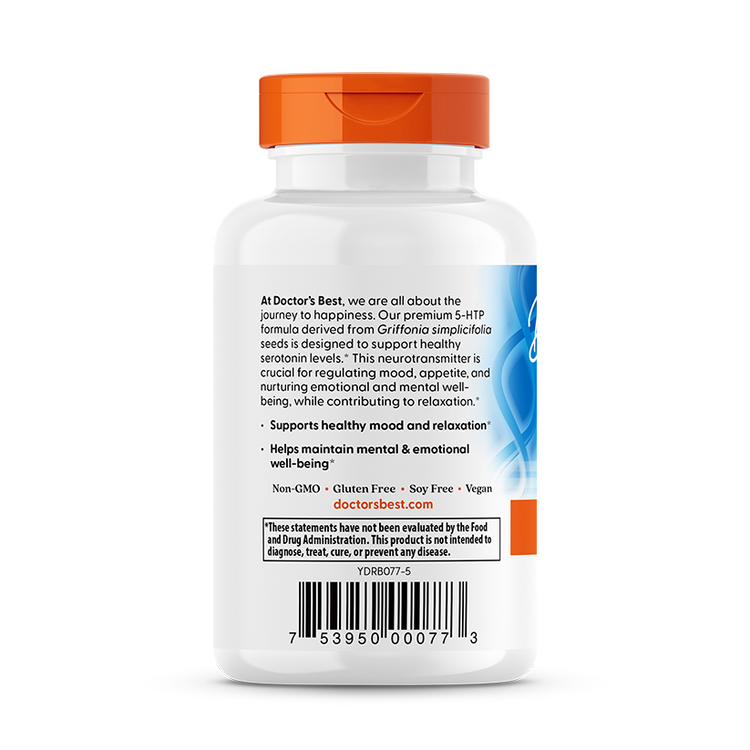 5-HTP, 100 mg - 60 vegetariánských kapslí - Obrázek 3