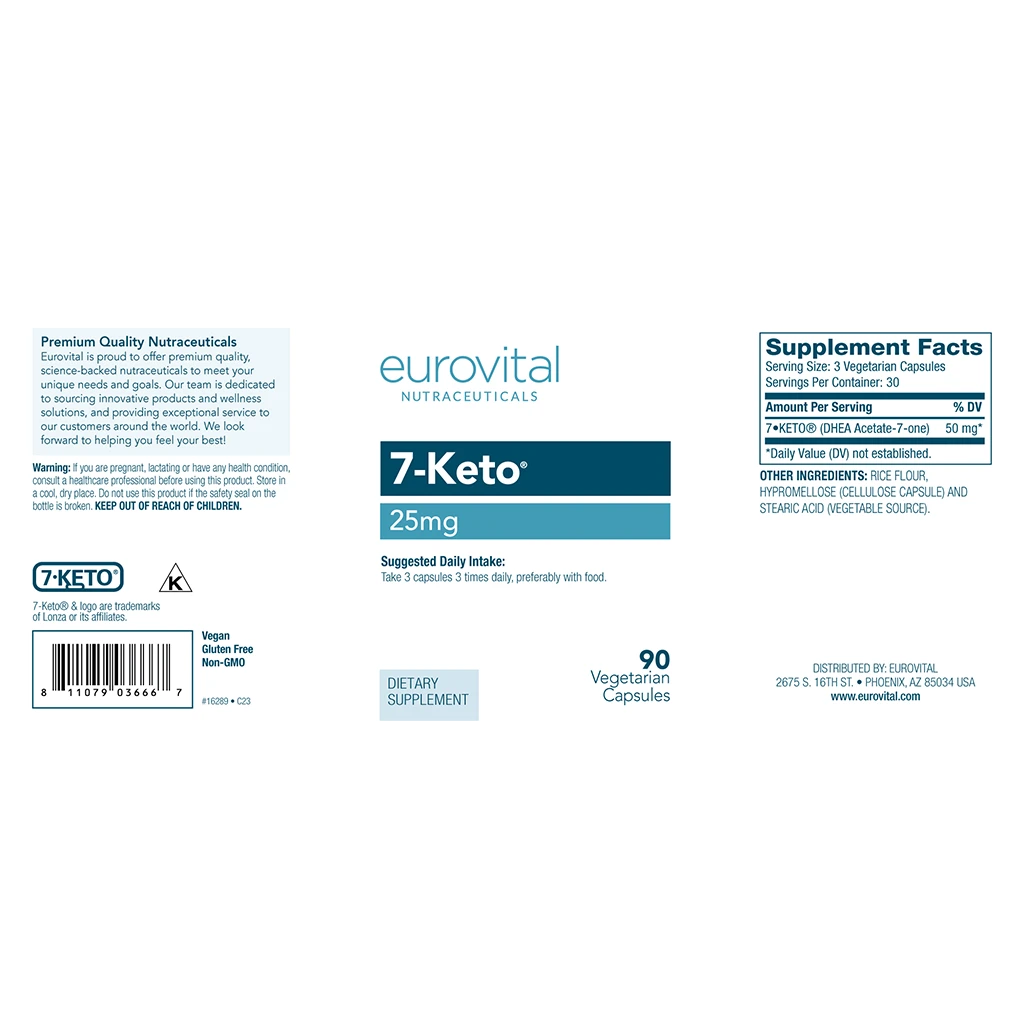 7-KETO DHEA 25 mg - Obrázek 2