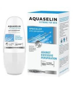 AQUASELIN Extreme Men Specialist antiperspirant roll-on (50 ml / 1.76 fl.oz.) - Eco Supplements CZ