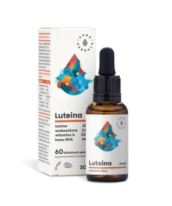 AURA HERBALS Lutein + Vitamin A + DHA + Zeaxanthin (30 ml / 1 fl. oz.) - Eco Supplements CZ