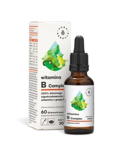 AURA HERBALS Vitamin B Complex (30 ml / 1 fl. oz.) - Eco Supplements CZ
