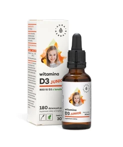AURA HERBALS Vitamin D3 800 IU Junior (30 ml / 1 fl. oz.) - Eco Supplements CZ