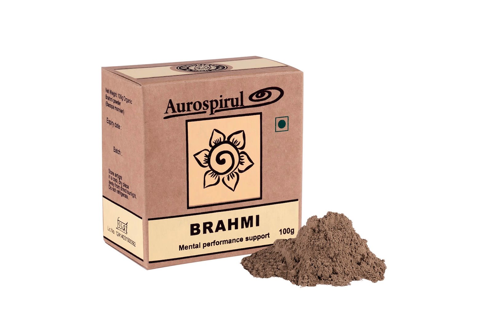 AUROSPIRUL Brahmi Powder (100 g / 3