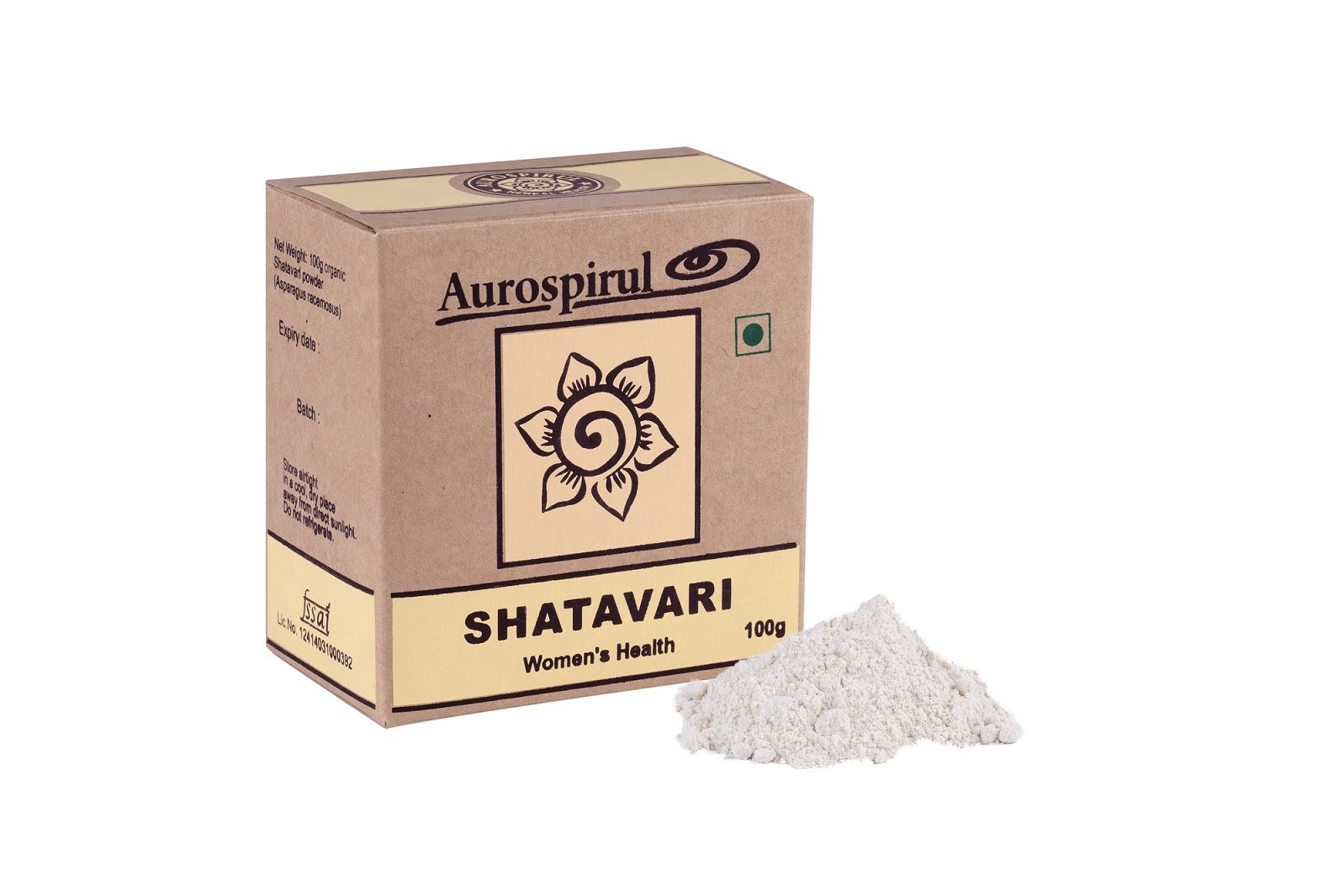 AUROSPIRUL Shatavari Powder (100 g / 3
