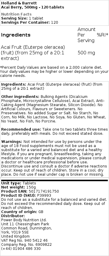 500mg - 120 tabletter
