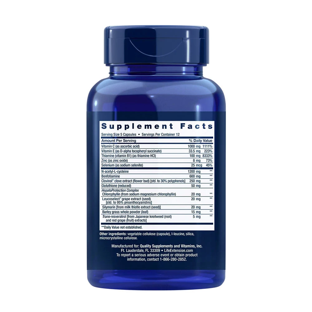 Antialkoholový komplex - 60 kapslí (EAN 737870224006) - Obrázek 2