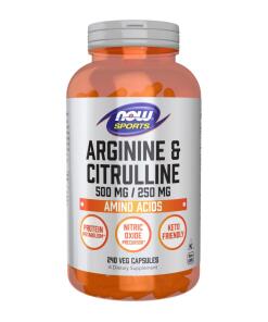 Arginine & Citrulline - 240 vcaps