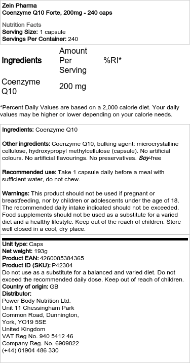 200 mg - 240 kapsler