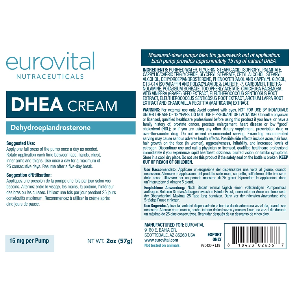 Krém s DHEA - Obrázek 2