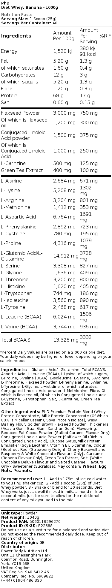 hindbær og hvid chokolade - 2000g