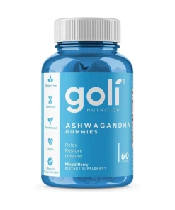 GOLI NUTRITION Ashwagandha KSM-66 Gummies (60 gummies) - Eco Supplements CZ