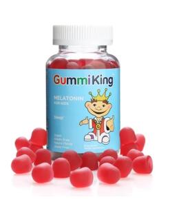 GUMMIKING Melatonin for Kids (60 gummies) - Eco Supplements CZ