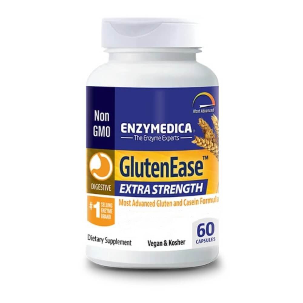 Enzymedica GlutenEase Extra Strength 60 Kapsle - Obrázek 2