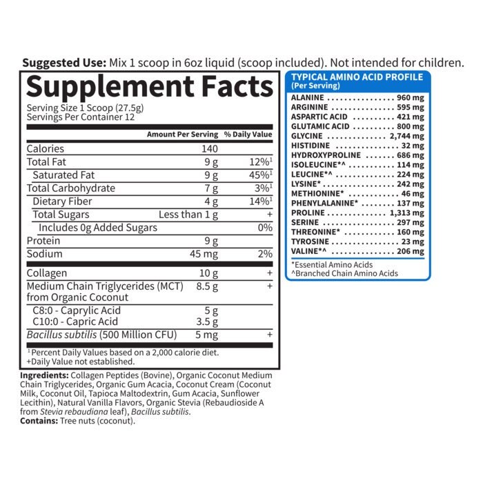 cremet vanilje - 330g