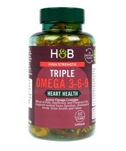 High Strength Triple Omega 3-6-9 - 60 caps