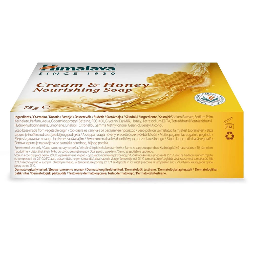 Himalaya - Výživné mýdlo s krémovým medem Himalaya (75 g) - Obrázek 2