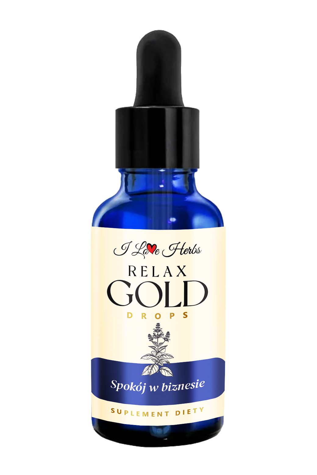 I LOVE HERRBS - RELAX Gold Drops SPOKÓJ W BIZNESIE (50 ml)
