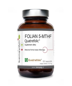 KENAY FOLATE 5-MTHF active folic acid Quatrefolic (60 caps) - Eco Supplements CZ