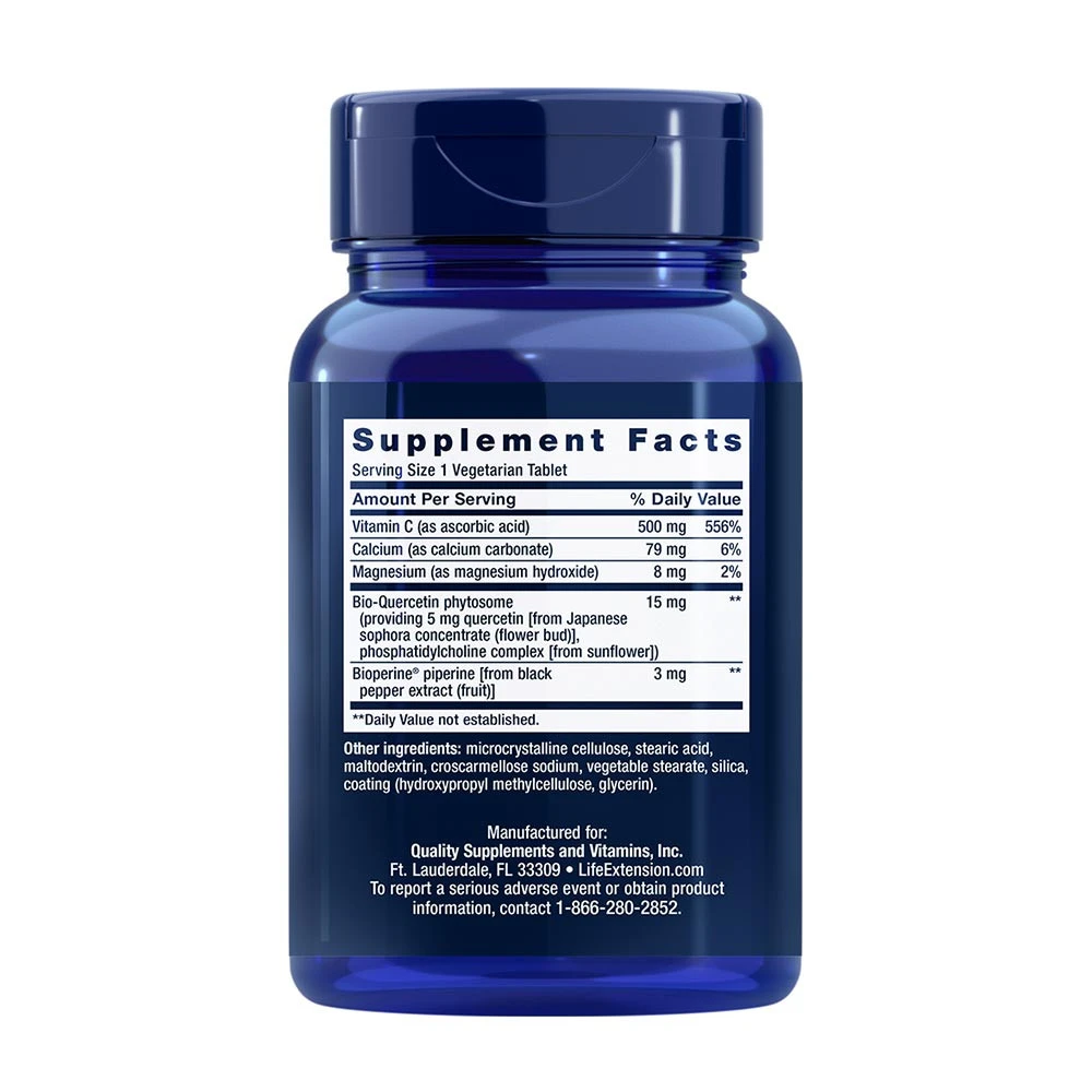 Fast-C a Bio-Quercetin Phytosome - 60 vegetariánských tablet - Obrázek 2